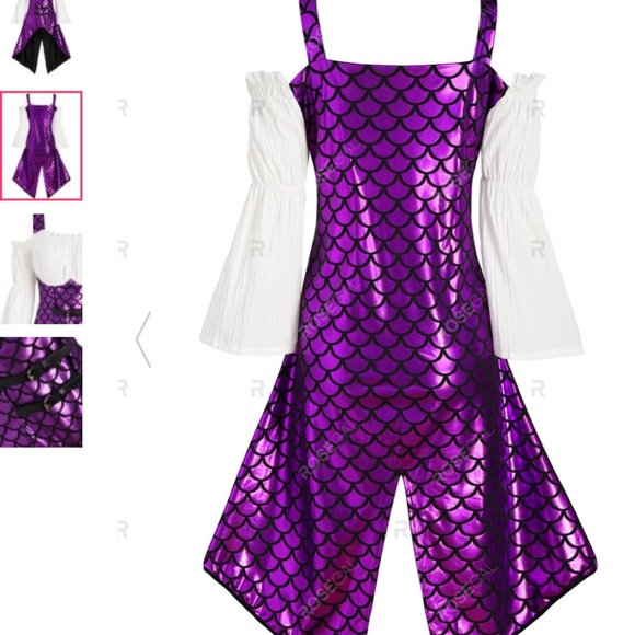 NWOT Mermaid pirate dress - Picture 2 of 7